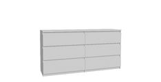 Komoda CHELSEA bela CHLK26-U42 154x42x80 Iveral bela