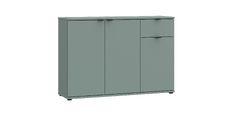 Komoda GANYMEDE zelena GNMK231L-U59 120x34x82 Iveral zelena