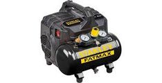 KOMPRESOR BATNI 6L, 230V, 750W, 8 BAR FATMAXDIMENZIJE (ŠxVxV) 370 × 370 × 370 MM, TIH, BREZOLJ Stanley DST101-8-6