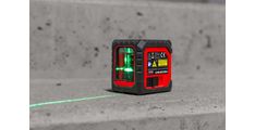 KRIŽNI LASER ZELENI 2 LASERJA, 2 LINIJI 25M PROLINE 15196