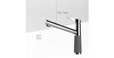 Kuhinjska armatura Schock SC-510 554000 Silverstone