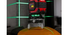 LASER ZELENI 3 ŽARKI, 25M, 360° PROLINE 15192