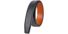 Leather Belt Black/Cognac 100