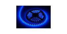 LED TRAK  modra barva 12V, IP65, 300x5050SMD 14,4W/m, 600Lm, 5m/12mm/4mm
