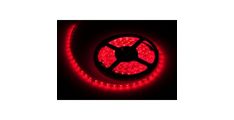 LED TRAK rdeča barva 12V, IP65, 300x3528SMD, 4,8W/m, 150Lm, 5m/8mm
