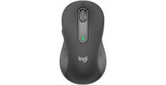 LOGITECH bluetooth miška M650L Signature, siva