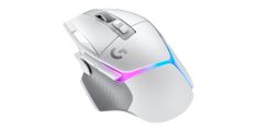 LOGITECH brezžična gaming miška G502 X PLUS LIGHTSPEED RGB, bela