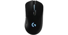 LOGITECH brezžična igralna miška G703 LIGHTSPEED - HERO, črna