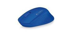 LOGITECH brezžična miška M280, modra