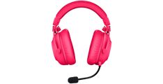 LOGITECH G PRO X2 LIGHTSPEED Wireless Gaming Headset - Blue Mic - MAGENTA