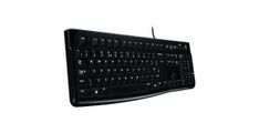 LOGITECH žična tipkovnica K120, črna