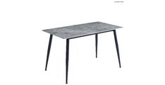 Miza ADRIA 140x80x75 cm HG siv marmor 140x80x75 Keramika HG siv marmor