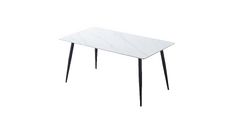 Miza ADRIA (180x90x75, HG bel marmor) 180x90x75 Keramika HG bel marmor