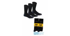 MOŠKE DELOVNE NOGAVICE COOLMAX ČRNE 39/42 3PR CAT CAT DYN782