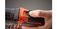 AKU UDARNI VRTALNIK 18V 400mA KOVČEK+BATERIJE Black & Decker BDCHD18KB