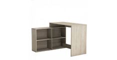 Pisalna miza CORNER 111,9x100,7x76,7 Iveral hrast