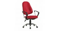 Pisarniški stol SIMON 60x60x100-110 Tkanina bordo