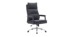 Pisarniški stol WILLY (črna) 69x71x109-117 Umetno usnje črna