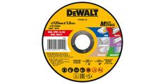 PLOŠČA REZALNA MULTIMATERIAL 125 x1x 22,23MM Dewalt DT20595