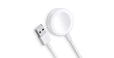 Polnilec brezžični za pametne ure Apple, 3W, 1A, bel, bulk