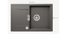 Pomivalno korito SCHOCK Mono D-100 Silverstone