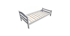Postelja LESY 96x210x79 Les bela