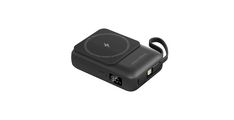 Powerbank, prenosna baterija KRUGER-MATZ 10000mAh, indukcijsko polnjene, črna