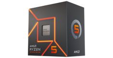 Procesor AMD Ryzen 5 7600 (3.8/5.1 GHz, 6C/12T, 32 MB, 65 W, AM5) box, z grafiko AMD Radeon in hladilnikom Wraith Stealth