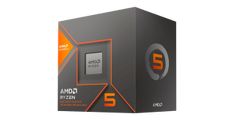 Procesor AMD Ryzen 5 8600G (4.3/5.0 GHz, 6C/12T, 16 MB, 65 W, AM5) box, z grafiko AMD Radeon 760M in hladilnikom Wraith Stealth