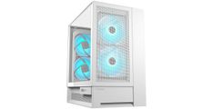 Računalniško ohišje COUGAR OmnyX, ATX, 2X160mm RGB ventilator spredaj, 2X160mm RGB ventilator zadaj, belo