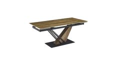 Raztegljiva miza MARIN (180+30+30)x90x76 cm hrast 180/210/240x90x76 Keramika hrast