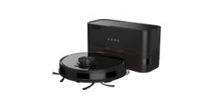 Robot Cleaner w/Dust Collector, black, 2in1 and dust tank, 4000pa, 3200mAh battery