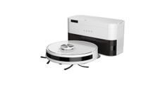 Robot Cleaner w/Dust Collector, white, 2in1 and dust tank, 4000pa, 3200mAh battery
