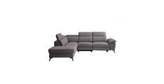 Sedežna garnitura ANDORA NEW siva D 262x210x79,5 Tkanina siva
