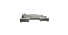 Sedežna garnitura MONTREAL U REC 120 (Desna, taupe) 225x360x190x76 Tkanina + kovina taupe