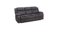 Sedežna garnitura SAFIR  (rjava, Trosed) 93x95x104; 186,5x95x104; 213,5x95x104; Tkanina, 100% poliuretan rjava