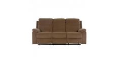 Sedežna garnitura VILUX NEW (rjava, Trosed) 82,5x95/163x98/78;  136,5x95/163x98/78;  188,5x95/163x98/78 Tkanina + kovina rjava