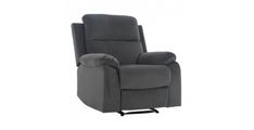 Sedežna garnitura VILUX NEW (siva, Fotelj) 82,5x95/163x98/78;  136,5x95/163x98/78;  188,5x95/163x98/78 Tkanina + kovina siva