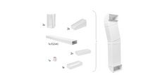 Set cevi za kuhalne plošče z integrirano napo Electrolux - M2CKCF01C
