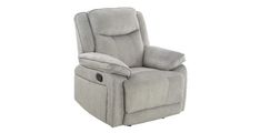 Sitting set HARLEY 1R grey 96x93x103 cm Tkanina + kovina siva