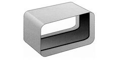 Spojka pravokotnega kanala 220x90 mm, Cook BVG229