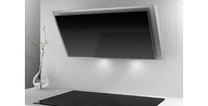 Stenska kuhinjska napa Airforce F162 LED (inox/črna, 80 cm)