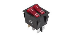 STIKALO 0-1 220V/15A RDEČE