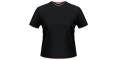 T-Shirt Dark Grey/Mocha (L)