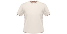 T-Shirt Off-White/Mocha (M)