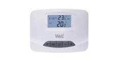 Termostat sobni digitalni, LCD, programljiv, WELL Thermal-P