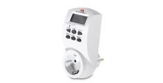 Timer digitalni MacLean MCE05G, 16A, 3600W, 156 programov, šuko, bele barve