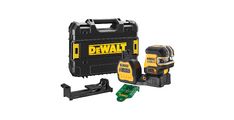 TOČKOVNI KRIŽNI LASERSKI ŽAREK Z ZELENIM ŽARKOM Dewalt DCE825NG18