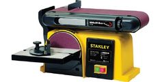 TRAČNI BRUSILNIK 370W 150MMSESALNA ŠOBA ZA PRAH, TIHI MOTOR Stanley SXBS914E