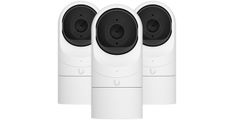UBIQUITI G3 Flex 3-pack; FHD (2MP) video resolution; Versatile table or ceiling mounting; 6 m (20 ft) IR night vision; Connect and power using PoE; Record audio with an integrated microphone; Weather-resistant (outdoor covered).
